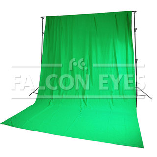 Фон тканевый 3 х 6м FalconEyes FB-07 FB-3060 зеленый Фон тканевый 3 х 6м FalconEyes FB-07 FB-3060 зеленый