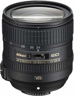 Объектив Nikon 24-85mm f/ 3.5-4.5G ED VR AF-S Nikkor Б/ У