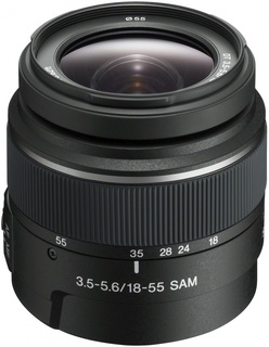 Объектив Sony SAL-1855 DT 18-55 мм f /  3.5-5.6 (s/ n:6161279) Б/ У