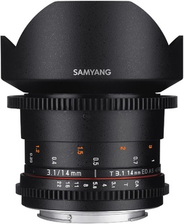 Объектив Samyang 14 mm T3.1 ED AS IF UMC VDSLR II Sony E (A7) (Full Frame) (47323)