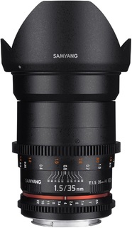 Объектив Samyang 35 mm T1.5 ED AS UMC II VDSLR Sony E/ A7 (Full Frame) (47322)