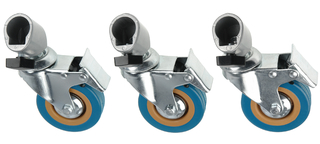 Ролики для стоек PCA-25M (до 20 кг) диам. креплен. 25мм