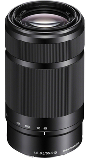 Объектив Sony SEL-55210 55-210 mm F4.5-6.3 для NEX черный Б/ У