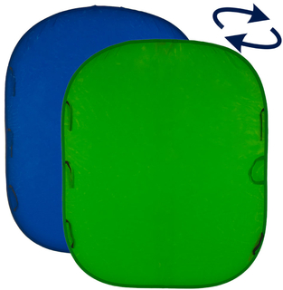 Фон складной 1.8 x 2.1m Lastolite Chromakey Blue/ Green (LL LC5987)