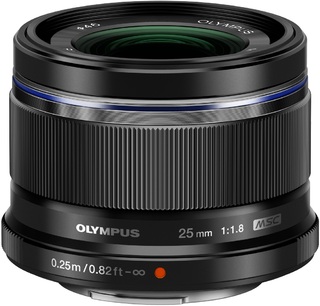 Объектив Olympus M.Zuiko DIGITAL 25mm 1:1.8 черный Б/ У