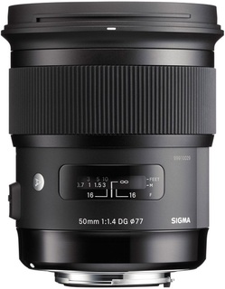 Объектив Sigma AF 50 mm F1.4 DG HSM Art для Canon Б/ У