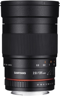 Объектив Samyang 135mm f/ 2.0 Canon M (Full Frame)