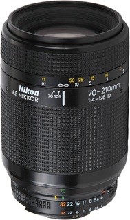 Объектив Nikon AF Nikkor 70-210mm F4-5,6 (s/ n:2555760) Б/ У