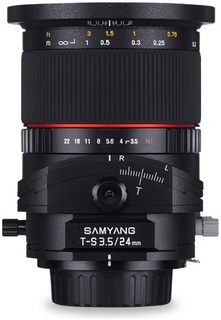 Объектив Samyang 24 mm f/ 3.5 T-S AS ED UMC Sony Е (Full Frame) (43462)