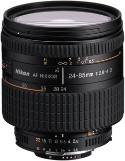 Объектив Nikon 24-85 mm f/ 2.8-4D IF AF Zoom-Nikkor (s/ n:294295) Б/ У