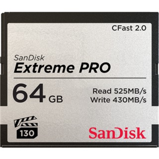 Модуль памяти  CFast  64 Gb Sandisk Extreme Pro 3433x, (525 Мb/ s) (SDCFSP-064G-G46D)