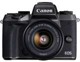 Цифровой фотоаппарат Canon EOS M5 Kit 15-45mm IS STM black Цифровой фотоаппарат Canon EOS M5 Kit 15-45mm IS STM black