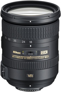 Объектив Nikon 18-200 mm f/ 3.5-5.6 G IF-ED AF-S VR II DX Zoom-Nikkor (s/ n:42320605) Б/ У