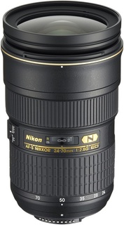 Объектив Nikon 24-70 mm f/ 2.8 G ED AF-S Zoom-Nikkor (s/ n:859487) Б/ У