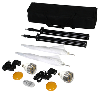 Комплект постоянного света FalconEyes miniLight 245-kit LED Комплект постоянного света FalconEyes miniLight 245-kit LED