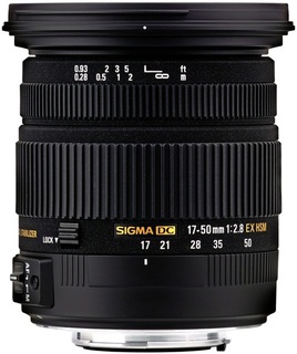 Объектив Sigma AF 17-50mm F2.8 EX DC OS HSM для Nikon (s/ n:15808149) Б/ У
