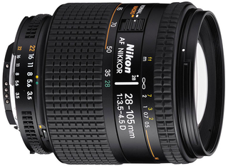 Объектив Nikon AF Zoom-Nikkor 28-105 mm f/ 3.5-4.5D (s/ n:261043) Б/ У