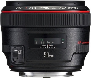 Объектив Canon EF 50 mm f/ 1.2L USM (s/ n 3499645) Б/ У