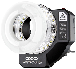Вспышка Godox Witstro AR400 кольцевая аккумуляторная