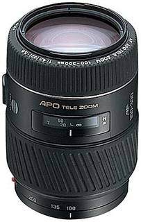 Объектив Konica Minolta AF APO 100-300mm 4.5-5.6 для Sony A (s/ n:17502843) Б/ У