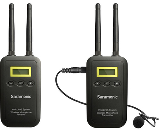 Цифровая радиосистема 5.8 ГГц Saramonic VmicLink5 RX+TX с 1 передатчиком и 1 приемником
