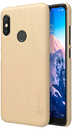 Пластиковая накладка Nillkin для  Xiaomi A2 Lite Золотистый
