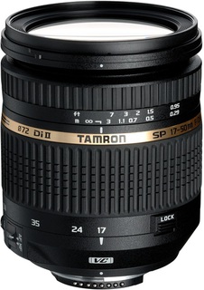 Объектив Tamron SP AF 17-50 mm F/ 2.8 Di II для Nikon (s/ n:000) Б/ У