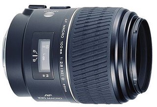 Объектив Konica Minolta AF Macro 100мм f/ 2.8 для Sony A (s/ n:16202895) Б/ У