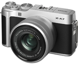 Цифровой  фотоаппарат FujiFilm X-A7 kit 15-45 silver