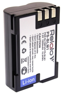 Аккумулятор Relato PS-BLM5/  PS-BLM1 (7.2V, min 1520mAh, Li-ion) для Olympus Аккумулятор Relato PS-BLM5/  PS-BLM1 (7.2V, min 1520mAh, Li-ion) для Olympus