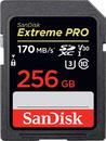 Карта памяти  SD 256 Gb Sandisk SDXC Extreme Pro, cl 10, 170Mb/ s V30 UHS-I U3 (SDSDXXY-256G-GN4IN)