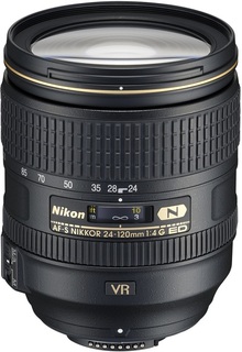 Объектив Nikon 24-120mm f/ 4G ED VR AF-S (s/ n:62024039) полный комплект