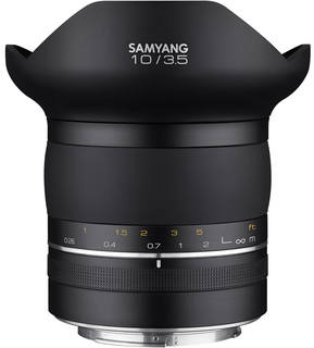 Объектив Samyang XP 10mm f/ 3.5 Premium AE Canon (MF Lens) Объектив Samyang XP 10mm f/ 3.5 Premium AE Canon (MF Lens)