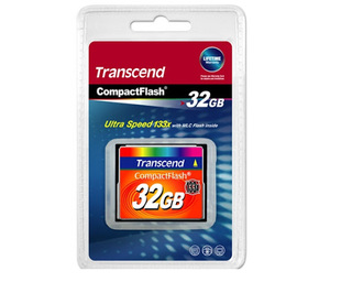 Модуль памяти  CompactFlash Card  32 Gb Transcend 133х Б/ У