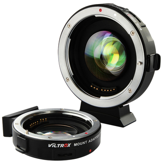 Адаптер Viltrox EF-M2 II (v.2) для объектива Canon EF на байонет Micro 4/ 3 Адаптер Viltrox EF-M2 II (v.2) для объектива Canon EF на байонет Micro 4/ 3