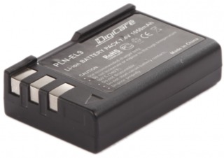 Аккумулятор DigiCare Nikon EN-EL9 (PLN-EL9) для D3000, D5000, D60, D40, D40x