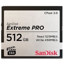 Модуль памяти  CFast 512 Gb Sandisk Extreme Pro (525 Мb/ s) (SDCFSP-512G-G46D)