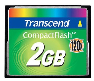 Карта памяти CompactFlash Card 2 Gb Transcend 266x Б/ У