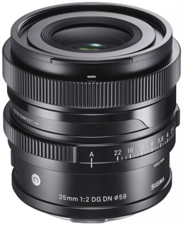 Объектив Sigma AF 35 mm F2 DG DN Contemporary для SONY E Объектив Sigma AF 35 mm F2 DG DN Contemporary для SONY E