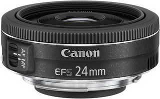 Объектив Canon EF-S 24 mm f/ 2.8 STM (s/ n:8511103122) Б/ У