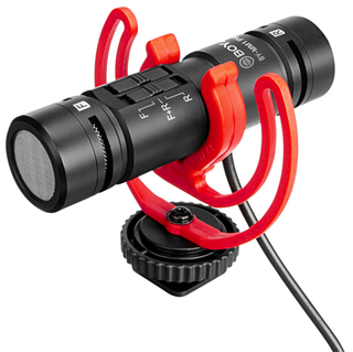 Микрофон Boya BY-MM1 PRO Двухкапсюльный конденсаторный микрофон Микрофон Boya BY-MM1 PRO Двухкапсюльный конденсаторный микрофон