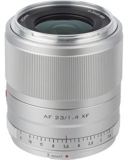 Объектив VILTROX AF 23mm F1.4 XF (silver) Объектив VILTROX AF 23mm F1.4 XF (silver)