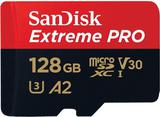 Карта памяти  Micro SD 128 Gb Sandisk Extreme Pro Rescue Pro Deluxe 170MB/ s A2 C10 V30 UHS-I U3