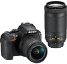Цифровой фотоаппарат Nikon D5600 Kit AF-P 18-55mm f/ 3.5-5.6 VR  AF-P + 70-300mm f/ 4.5-6.3G ED