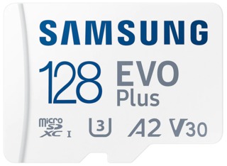 Карта памяти  Micro SD 128GB SAMSUNG EVO PLUS, 130Mb/ s UHS-I Class 10 (MB-MC128KA/ RU)
