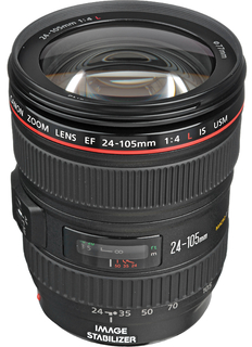 Объектив Canon EF 24-105 mm f/ 4L IS USM (s/ n:6869959) Б/ У