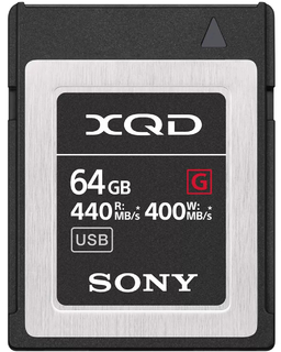 Карта памяти  XQD  64Gb Sony 440/ 400 Mb/ s  (QD-G64F) Карта памяти  XQD  64Gb Sony 440/ 400 Mb/ s  (QD-G64F)