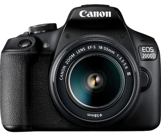 Цифровой фотоаппарат Canon EOS 2000D Kit EF-S 18-55mm DCIII (пробег 25350 кадров) Б/ У