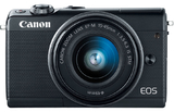 Цифровой фотоаппарат Canon EOS M100 kit 15-45mm IS STM black + чехол кожаный Б/ У
