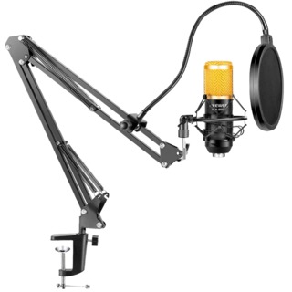 Микрофон Neewer NW-7000 Золотой + пантограф NB-35 Микрофон Neewer NW-7000 Золотой + пантограф NB-35